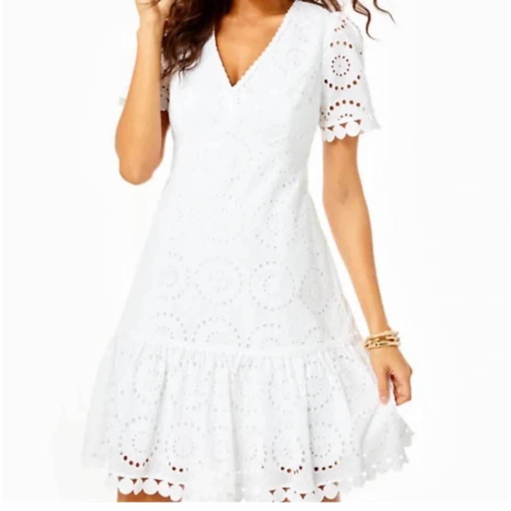Lilly Pulitzer White Maxina Dress